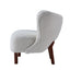 Zusud - Teddy Sherpa Accent Chair - White