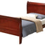 Panel Sleigh Bed