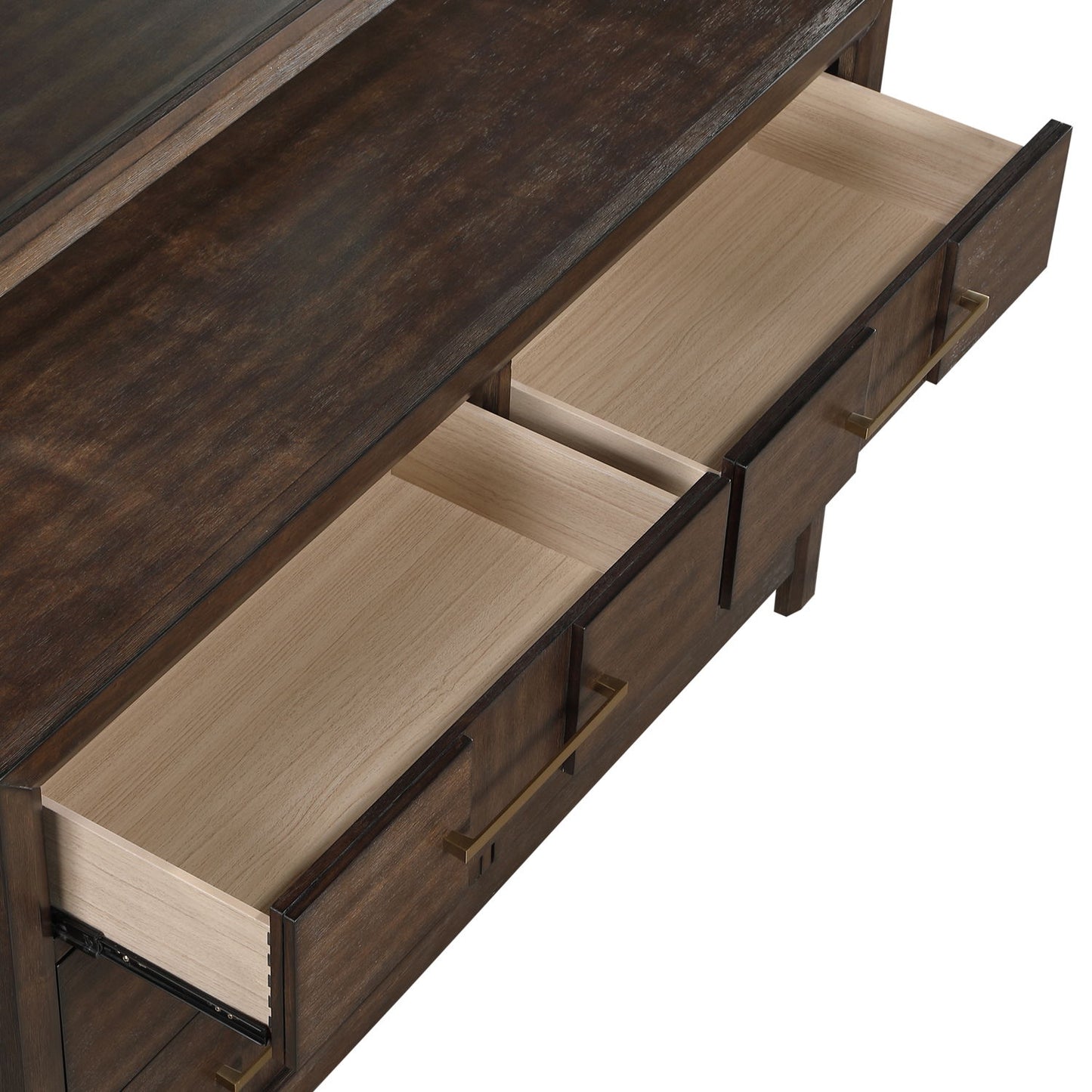 Kenzo - 6 Drawer Dresser - Walnut