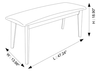Carlos - Upholstered Bench