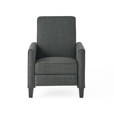 Upholstered Push Back Recliner Chair For Living Room