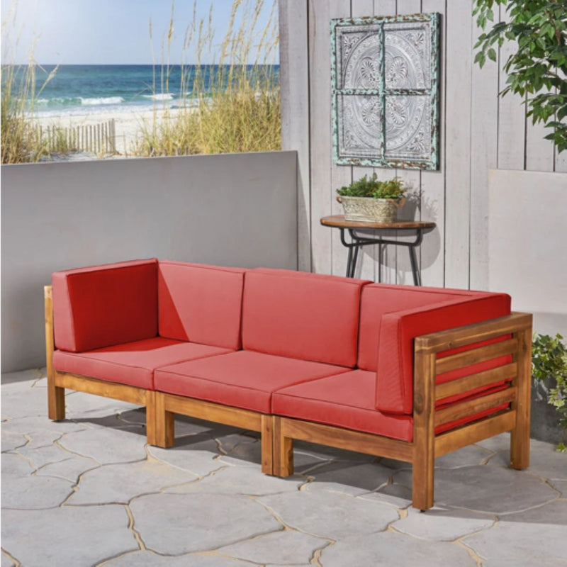 Oana - 3 Piece Sofa Set With Water Resistant Cushions