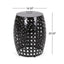 Modern Design, Metal End Table, Large
