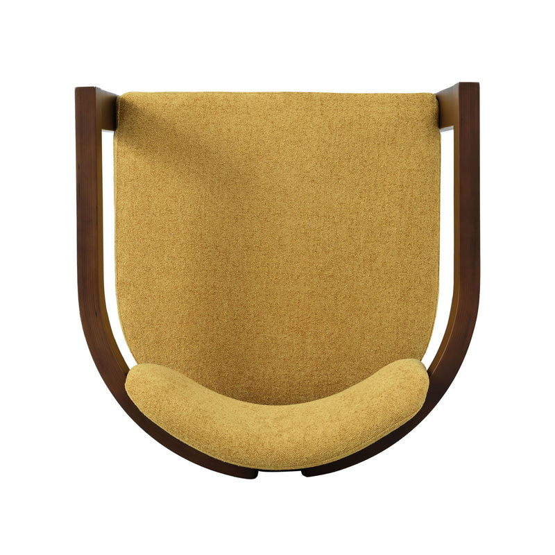Stylish Indoor Upholstered Wood Dining Chair (Set of 2)