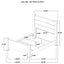 Sansome - Queen Panel Bed - Oak