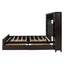 Bed With All In One Cabinet, Shelf And Sockets