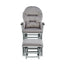 Madison - Glider And Ottoman - Gray