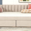 Upholstered Daybed With Slat Support