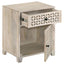 1 Door Accent Cabinet With Drawer - Beige