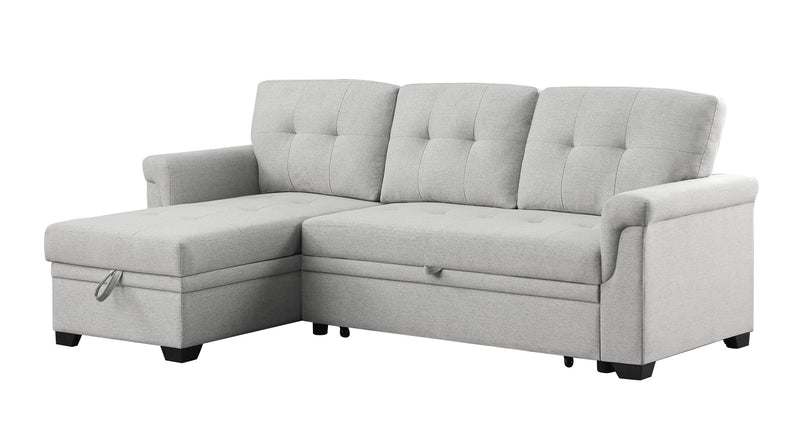Lucca - Reversible Sleeper Sectional Sofa With Storage Chaise