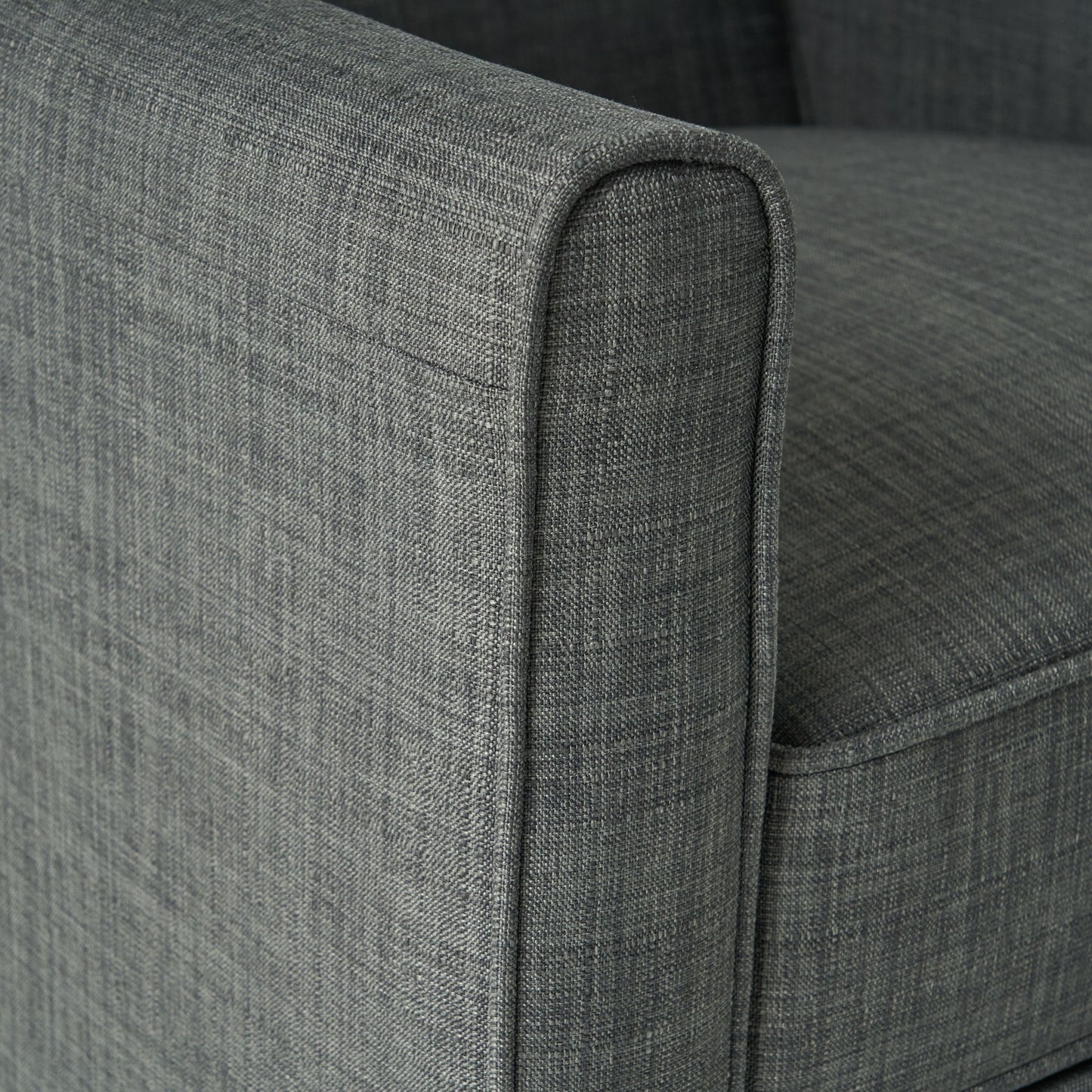 Upholstered Push Back Recliner Chair For Living Room