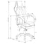 Norset - Upholstered Adjustable Home Office Desk Chair - Black