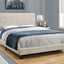 Bed, Upholstered, Frame Only, Transitional