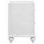 Barzini - 2 Drawer Nightstand Storage - White