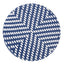 French Bistro Table Outdoor Elegance - White / Blue