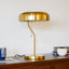 Bedside Nightstand Table Lamp - Gold