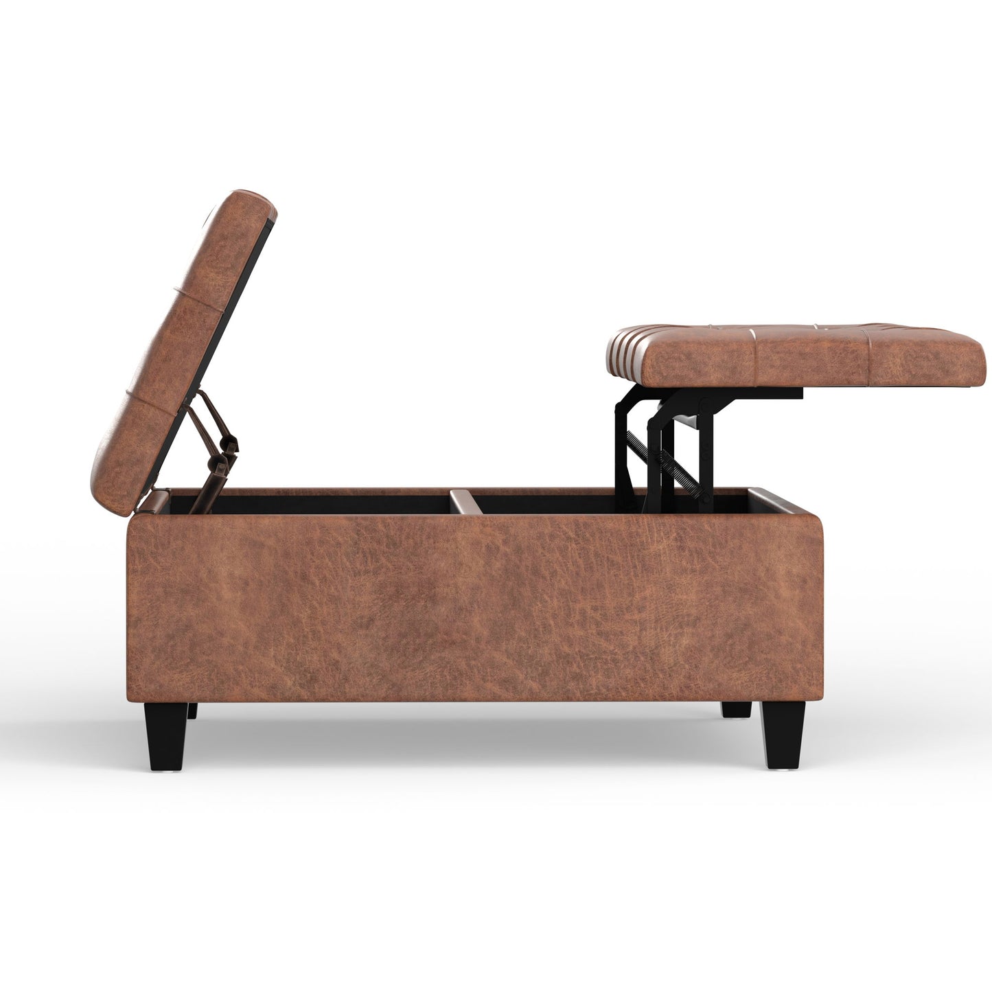 Harrison - Upholstered Coffee Table Storage Ottoman