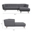 Addison - L Shape Sectional Sofa Tufted