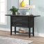 Sable Crest - Drop Leaf Server - Black