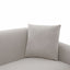 3 Seater Sofa With Wrap Around Armrests And Throw Pillows