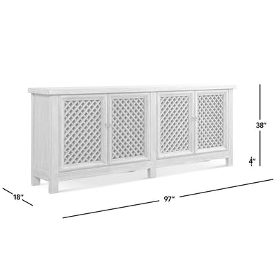 Arden - 4 Door Sideboard - Natural
