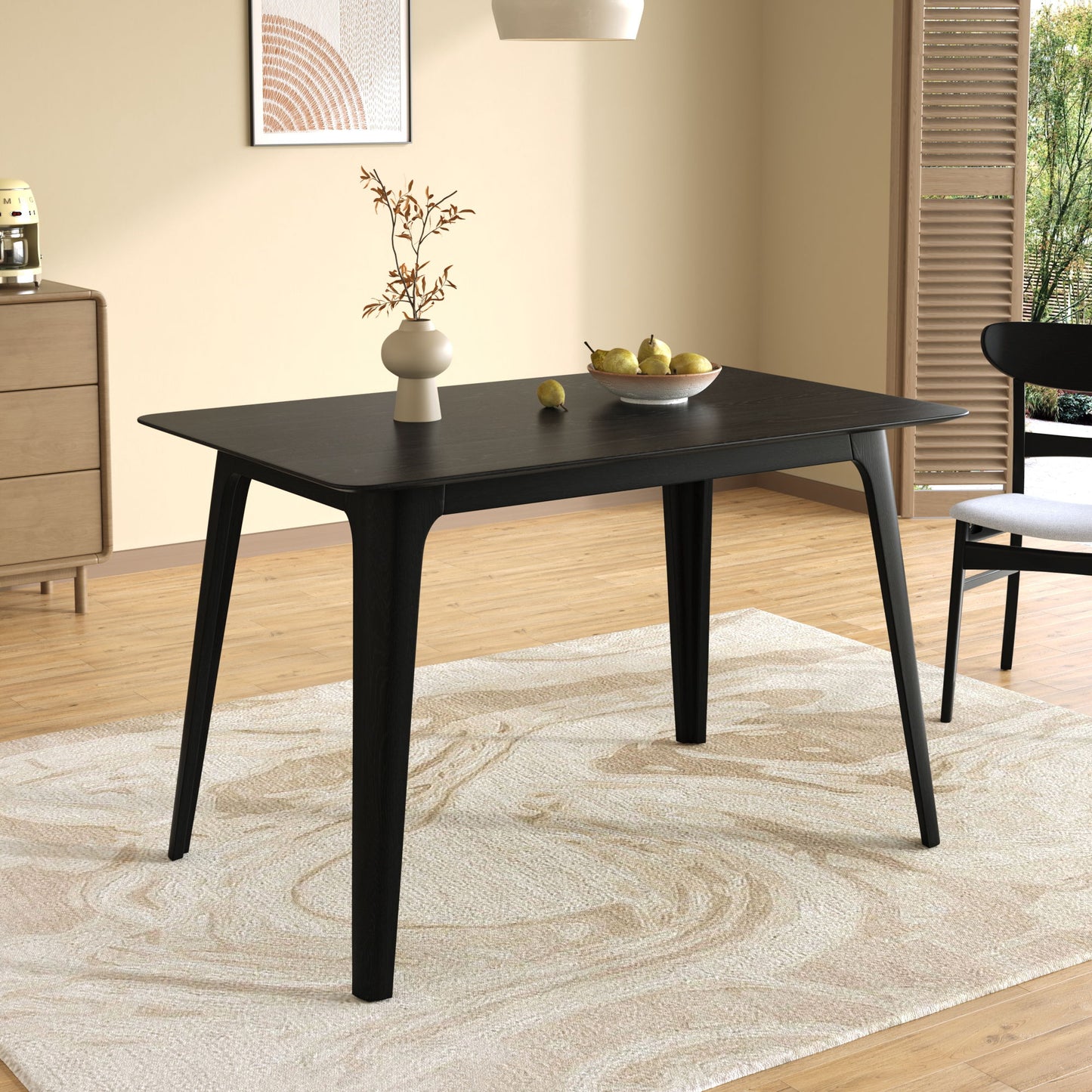 Rectangular Dining Table - Black