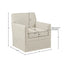 Timeless - Accent Armchair With Classic Track Arm Silhouette And Skirted Base