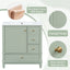 Freestanding Bathroom Vanity With Sink, Soft Close Door, 3 Drawers