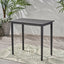 Outdoor Minimalist Acacia Wood Rectangle Bar Table