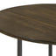 Accent Table With Slim Tripod Base - Brown