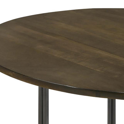 Accent Table With Slim Tripod Base - Brown