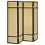 Sensei - 4 Panel Bamboo Room Divider Folding Screen - Natural