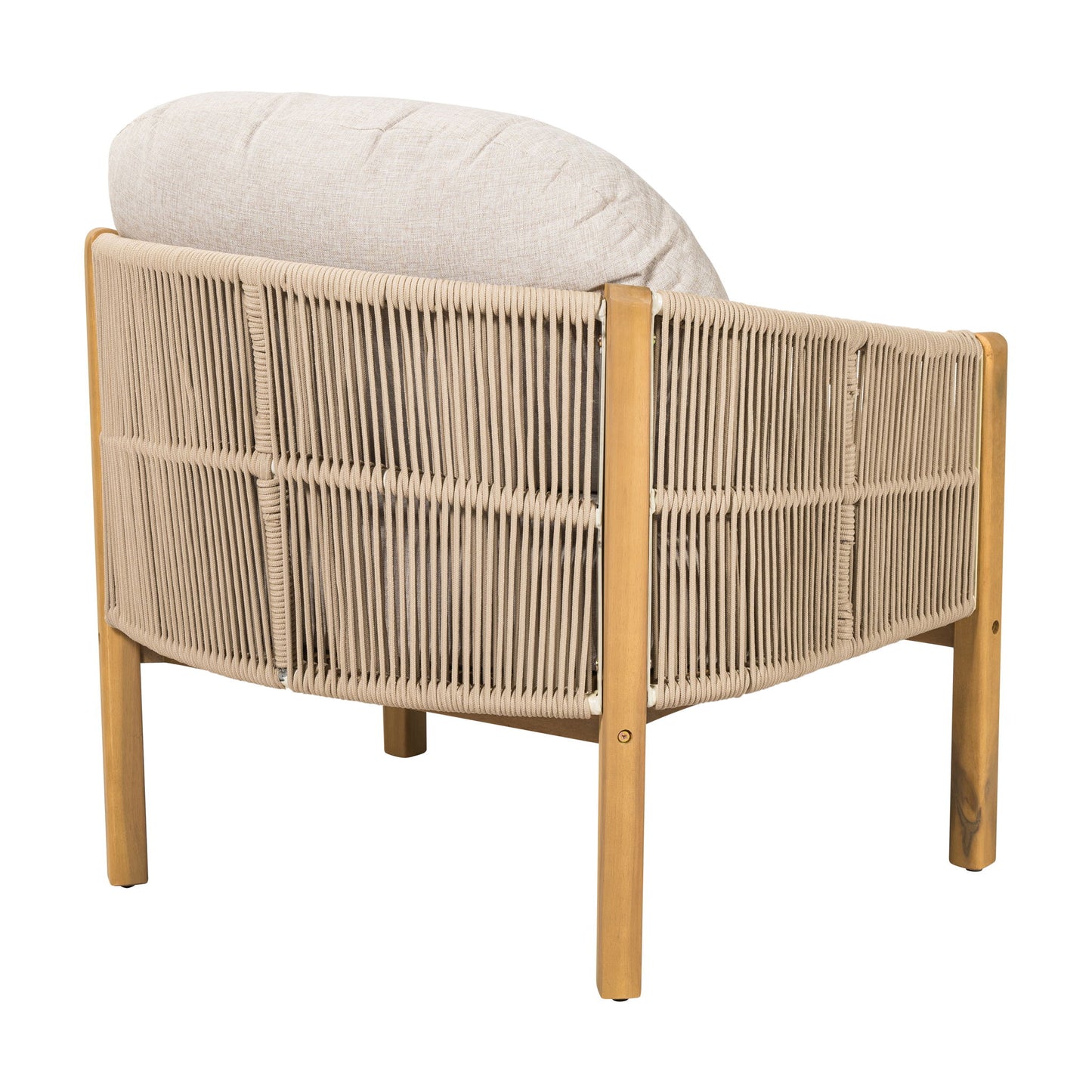 Grotta - Outdoor Wood Club Chair (Set of 2)