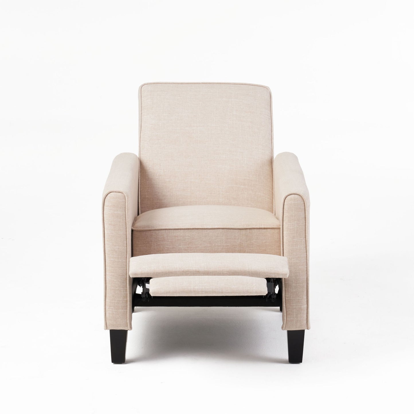 Upholstered Push Back Recliner Chair For Living Room