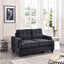 Stylish Transitional Loveseat For Two