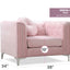Contemporary Sloped Arm Chair
