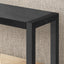 Accent Side Table, Narrow, Small, 2 Tier, Contemporary And Modern