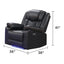 Challenger - LED Power Recliner Chair