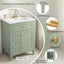 Bathroom Vanity With Sink, Soft Closing Cabinet