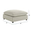 Cassandra - Ottoman With Removable Covers
