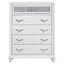 Randall - 5 Drawer Chest - White