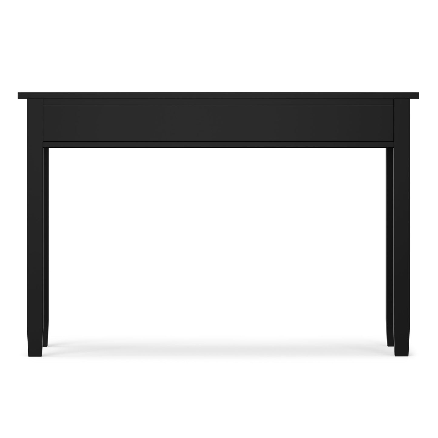 Warm Shaker - Writing Desk With Drawers - Black