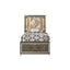 Skylar - Full Bed With LED & Storage - Dark Champagne