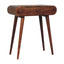 Mini Dressing Table With Foldable Mirror - Caramel