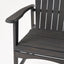 Outdoor Weather Resistant Acacia Wood Adirondack Dining Chairs (Set of 2)