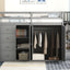 Loft Bed With Built In Wardrobes, Cabinets And Drawers