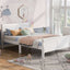 Platform Bed Frame Mattress Foundation Sleigh Bed With Headboard / Footboard / Wood Slat Suppor