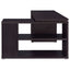 Tona - L-Shape Computer Desk With 3 Drawers And 5 Shelves