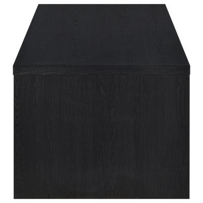 Canyon - Lift Top Table With Dual Drawers Storage Solution - Black