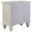 Rocco - 4 Piece Queen Bedroom Set - Cream White